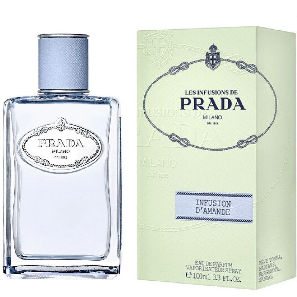 4588-2f78b7bb-1000 Prada Les Infusions de Amande eau de parfum 100ml ( scatolato) - immagine 1