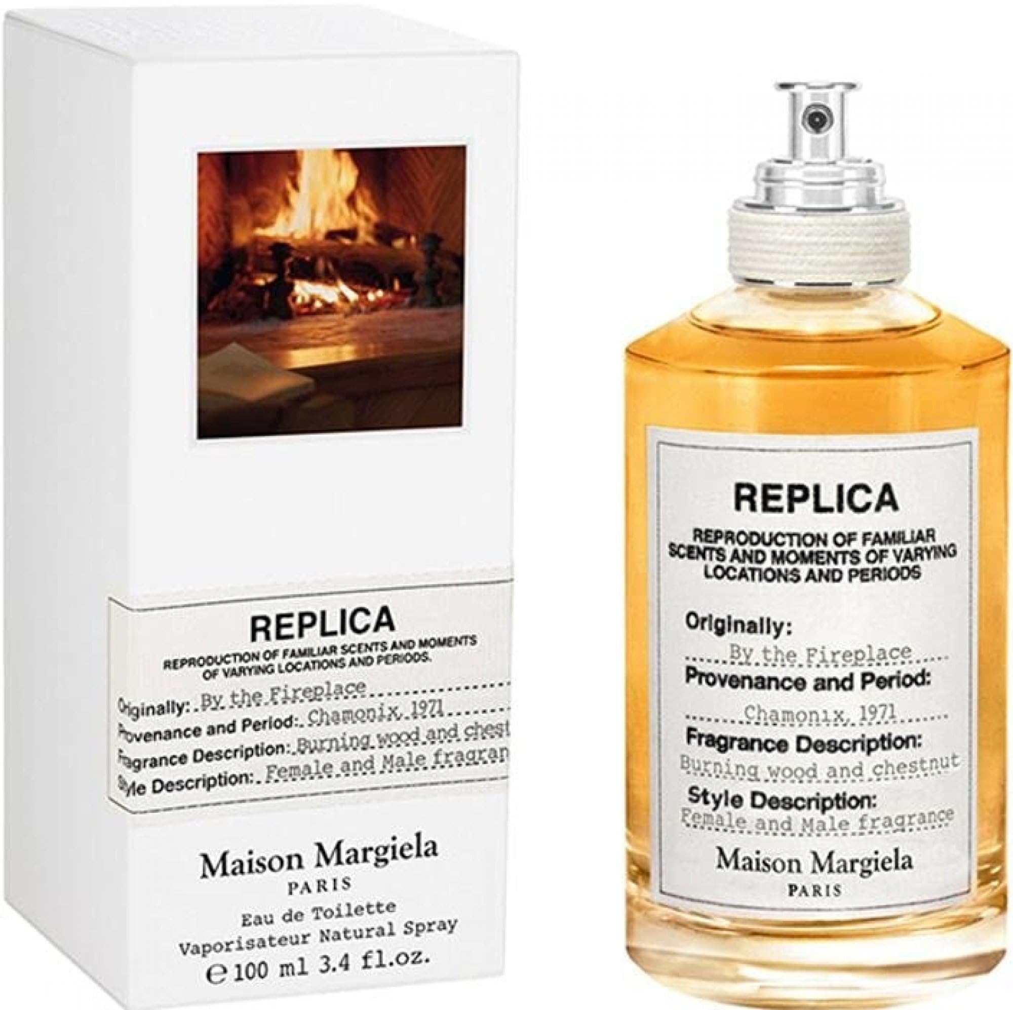 81bo6moR-VL Maison Margiela Replica By The Fireplace eau de toilette 100ml ( scatolato) - immagine 1