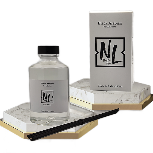 ARABIAN250ML BLACK ARABIAN AMBIENTE EQUIVALENTE DI: BLACK AFGANO - NASOMATTO 250ML - immagine 1