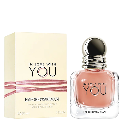 ARMANIINLOVEWITH Armani Emporio In Love With You Eau de Parfum da donna 100ML (SCATOLATO) - immagine 1