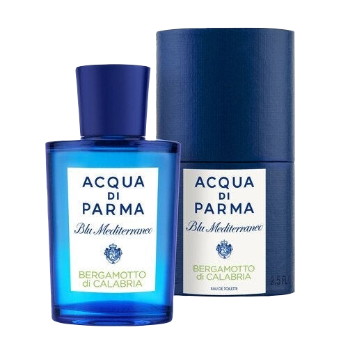AcquadiParmaBluMediterraneoBergamottodiCalabriaEaudeToilette75ml_Scatolato Acqua di Parma Blu Mediterraneo Bergamotto di Calabria Eau de Toilette 75ml (Scatolato) - immagine 1
