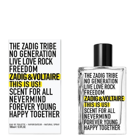 Zadig&Voltaire THIS IS US!This is Us! Eau de toilette 100ml unisex scatolato