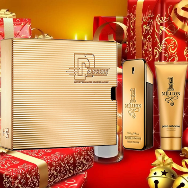 remix_12 PACO RABANNE SET - COFANETTO ONE MILLION 100ML EDT+ ONE MILLION BAGNO SCHIUMA - immagine 1