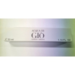 Campioncino armani acqua di gio' eau de toilette 33ml