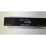 Campioncino armani code eau de toilette 33ml